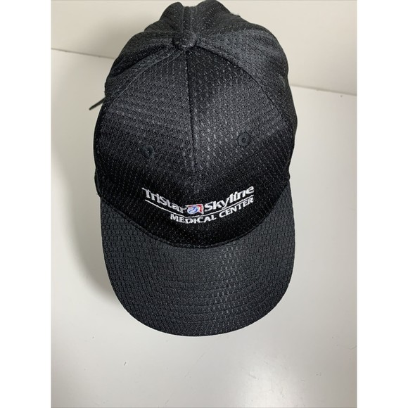 Tristar Skyline Medical Center Nashville Leather Strap Chef Works Baseball Hat - Picture 9 of 13